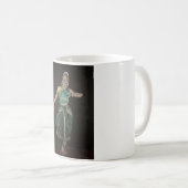 Bharatanatyam Tänzer Kaffeetasse (VorderseiteRechts)