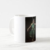 Bharatanatyam Tänzer Kaffeetasse (Vorderseite Links)