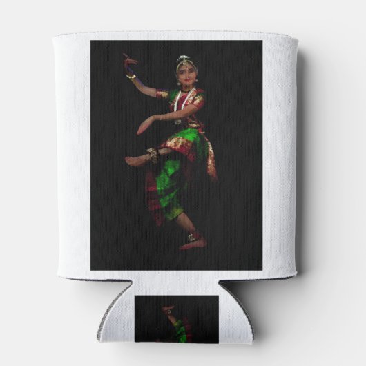 Bharathanatyam Dance -130 Dosenkühler (Rückseite)