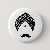 Bharathiyar veezhven endru ninaithayo Tamil-Zitat Button (Vorderseite)