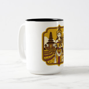 Bhatari Sri Zweifarbige Tasse