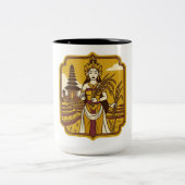 Bhatari Sri Zweifarbige Tasse (Mittel)