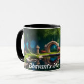 Bhavanis Morgentee Tasse (Vorderseite Links)