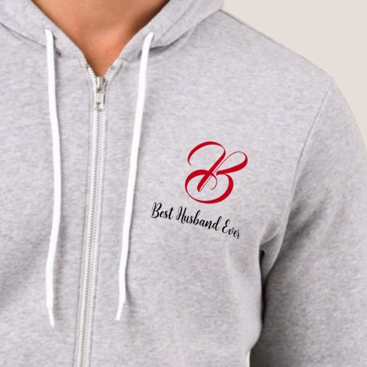 BHE (Initialen) Monogramm Hoodie