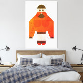 Bheem Strong Boy Leinwanddruck (Insitu (Schlafzimmer))