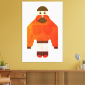 Bheem Strong Boy Leinwanddruck (Insitu (Wohnzimmer))