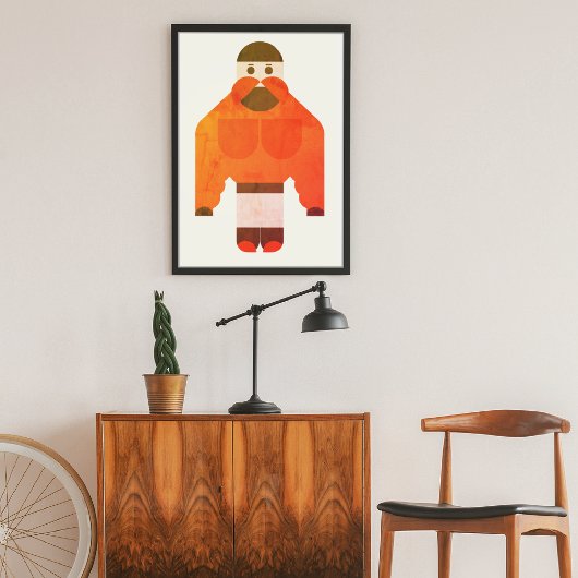 Bheem Strong Boy Leinwanddruck