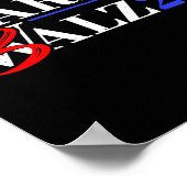 Bheimer 2024 Funny Kamala Harris und Tim W 2024 Poster (Ecke)