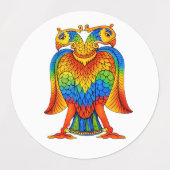 bherunda bird etiketten (Design 2)