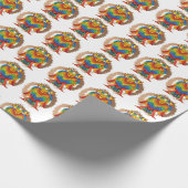 bherunda bird geschenkpapier (Ecke)