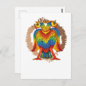 bherunda bird postkarte (Vorne/Hinten)