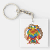 bherunda bird schlüsselanhänger (Vorderseite)