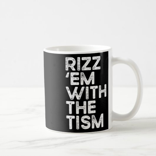 Bhgytec Uni Erwachsene Autismus Bewusstsein Kaffeetasse (Rechts)