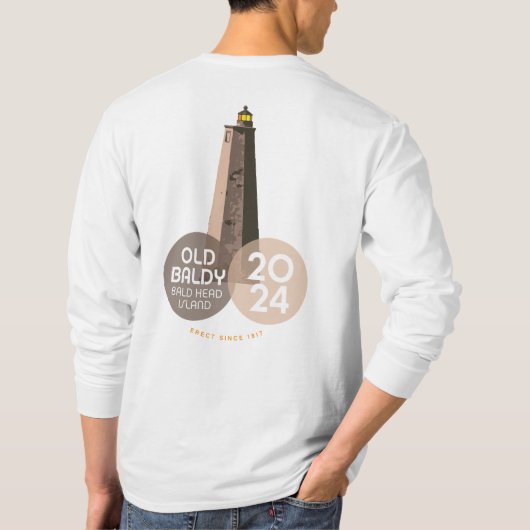 BHI Old Baldy Erected 1817 T-Shirt (Rückseite)