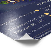 Bhikhunī Sangha Lunar Kalender 2024-2025 Fotodruck (Ecke)