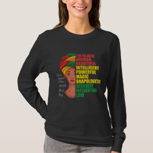 BHM African Women African American Black History T-Shirt