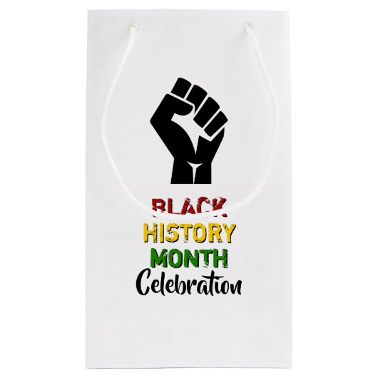 BHM Celebration Party Kleine Geschenktüte (Rückseite)