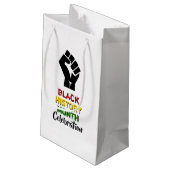 BHM Celebration Party Kleine Geschenktüte (Rückseite Schrägansicht)