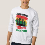 BHM Centenary Souvenir Black History Month  Sweatshirt (Vorderseite)