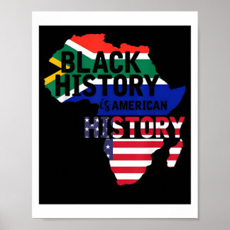 Bhm Geschenk Schwarze Geschichte ist amerikanische Poster