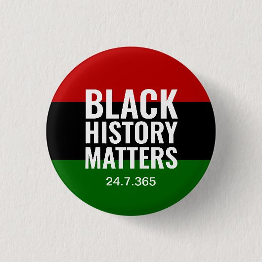 BHM | GESCHICHTE 24.7.365 | BLM BUTTON (Vorderseite)