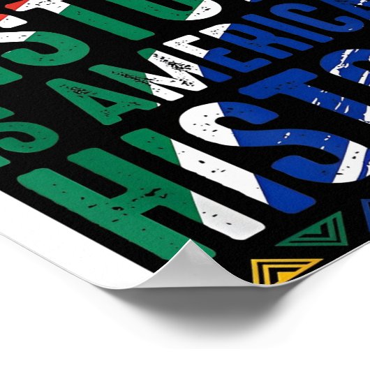 Bhm History African American Poster (Ecke)