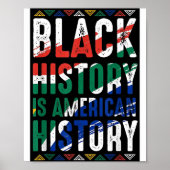 Bhm History African American Poster (Vorne)