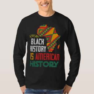 BHM Schwarze Amerikaner stolz Afroamerikaner Black T-Shirt