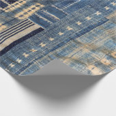 BHO-Indigotusche Geschenkpapier (Ecke)