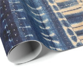 BHO-Indigotusche Geschenkpapier (Rolleneckpunkt)