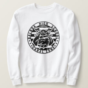 BHS Bulldoggen (verwittert - Schwarzes) Sweatshirt