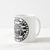 BHS Bulldogs (verwittert - schwarz) Kaffeetasse (VorderseiteRechts)