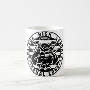 BHS Bulldogs (verwittert - schwarz) Kaffeetasse