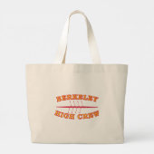 BHS Crew Tote Bag with Wave Design + Boat Logo Jumbo Stoffbeutel (Rückseite)