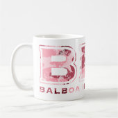 BHS Texturiert (Camouflage pink) Kaffeetasse (Links)