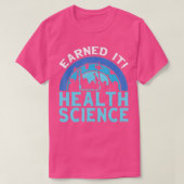 BHSc Bachelor of Health Science Uni T-Shirt (Design vorne)