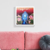 Bhuddha Leinwanddruck (Insitu (Wohnzimmer))