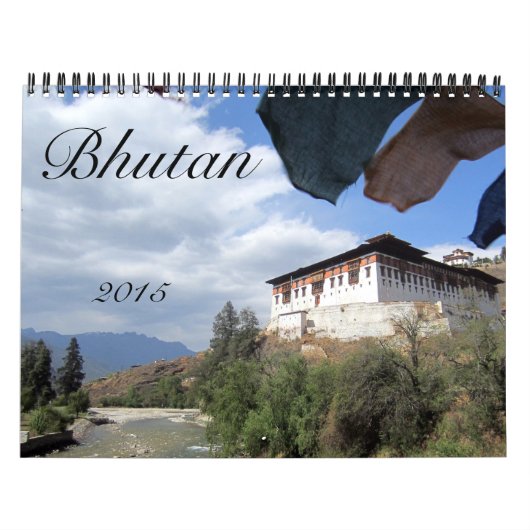 Bhutan 2015 kalender (Titelbild)