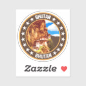 Bhutan Aufkleber (Blatt)