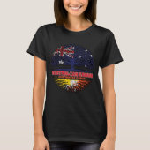 Bhutan Bhutanese Australian Australia Tree Roots T-Shirt (Vorderseite)