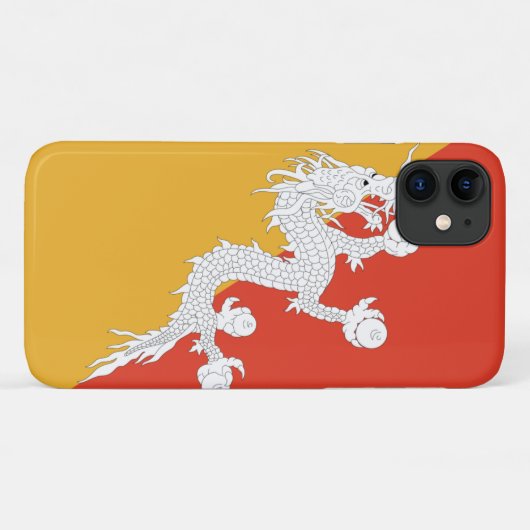 Bhutan Case-Mate iPhone Hülle (Rückseite (Horizontal))