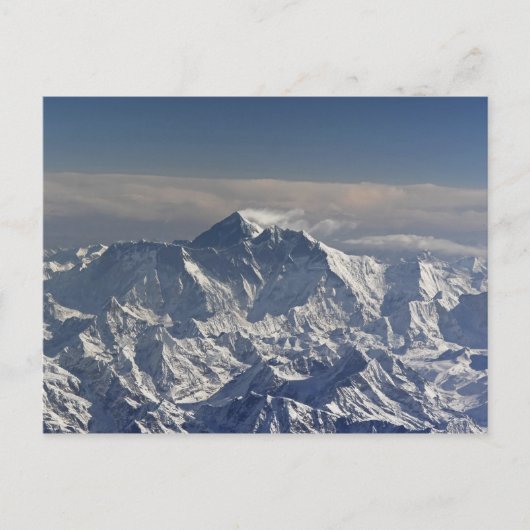 BHUTAN. Ewiger Schnee auf dem Everest Mountain, Postkarte (Vorderseite)