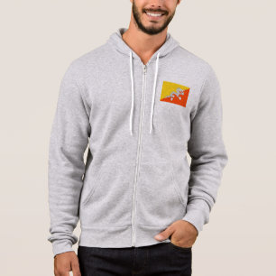 Bhutan Flag Hoodie