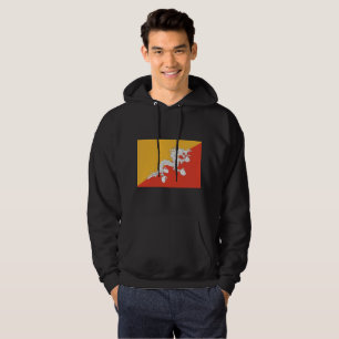 Bhutan Flag Hoodie