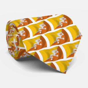 Bhutan Flag Krawatte