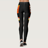Bhutan Flag Leggings (Rückseite)