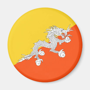 Bhutan Flag Magnet