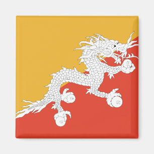Bhutan Flag Magnet