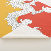 Bhutan Flag Sherpadecke (3/4)