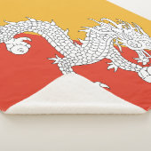 Bhutan Flag Sherpadecke (3/4)